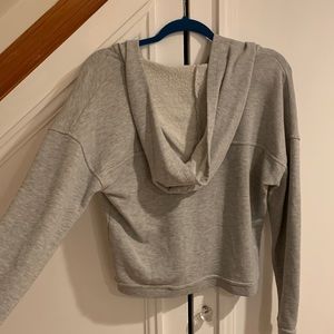 Grey lightweight hoodie